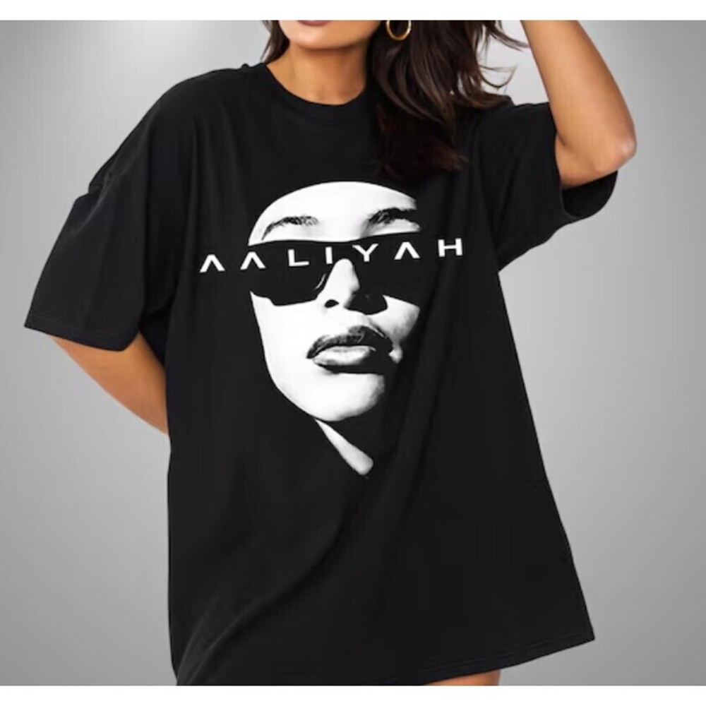 Aaliyah Black Shirt